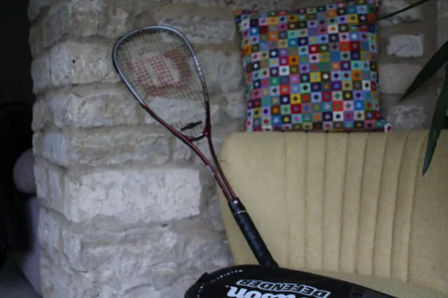 Wilson Defender Squash Racket with cover