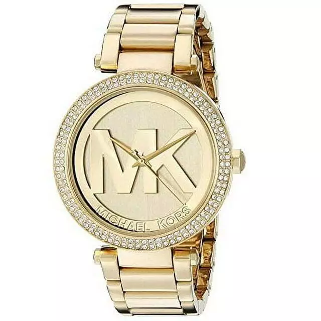 Michael Kors Femmes Parker Montre Doré MK5784