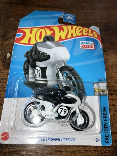 Hot Wheels - Triumph Tiger 100 1966 - Factory Fresh 10/10