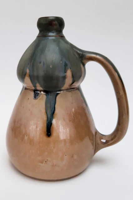 VASE SOLIFLOR ART DÉCO en GRÉS signature non déchiffrée !