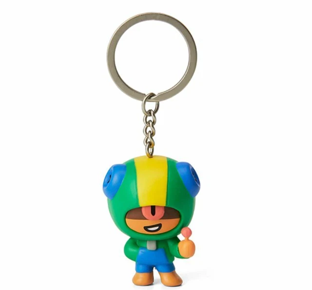 Portachiavi Ufficiale Line Friends X Brawl Stars: Figura Di Spike (usato, Come Nuovo)