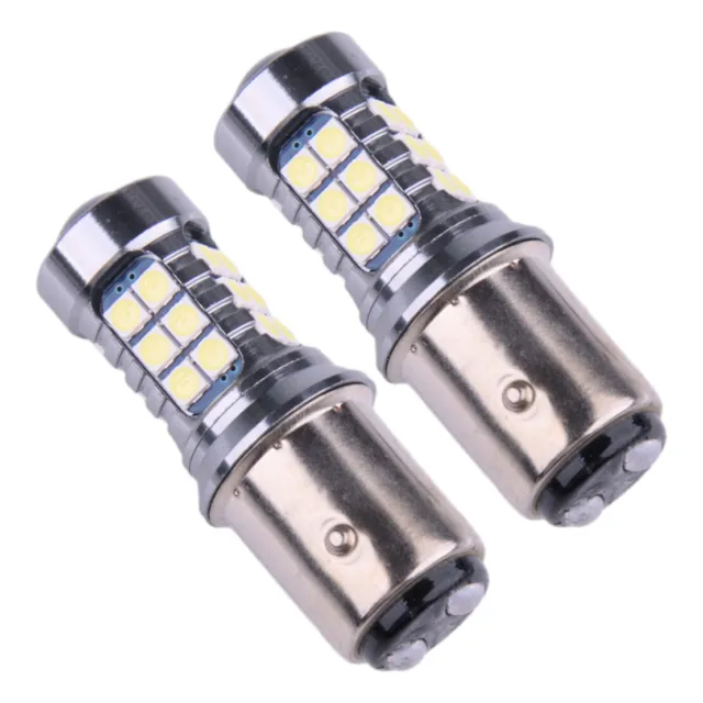 2x BA20D H6 LED Motorrad Scheinwerferlampe Abblendlicht/Fernlicht Birne 12V