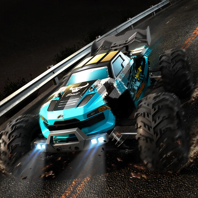 RC CAR WITH Led Lights Monster Crawler Cars Brushless Drift for Adults