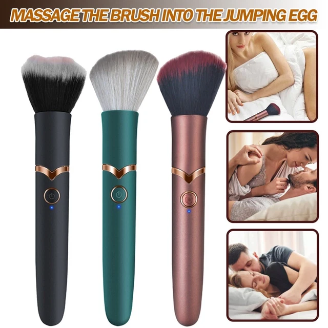 Electric Vibration Makeup Brush for Powder Foundation Blush 10 Q