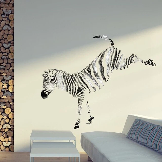Wall Stencils Zebra stencil Large size Template For Wall Graffiti Canvas art DIY