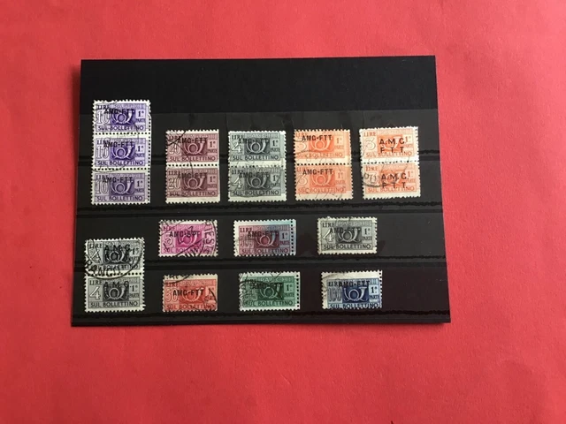 Italy Trieste Zone A Parcel Post  Stamps R37049