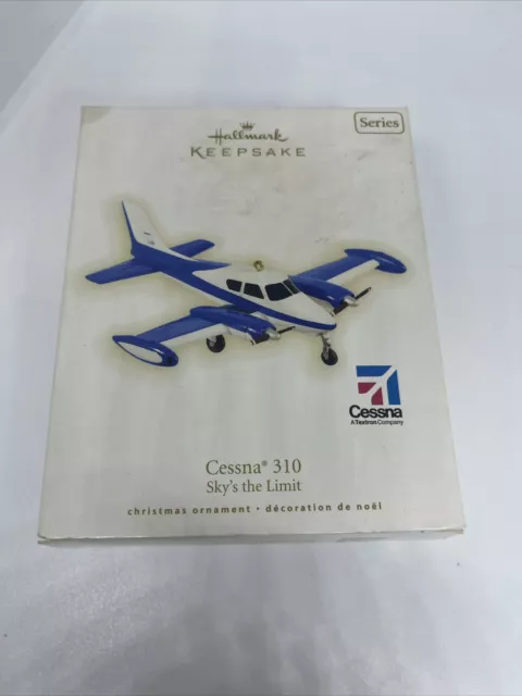 Hallmark 2009  Sky's The Limit Cessna 310 # 13 Series Ornament