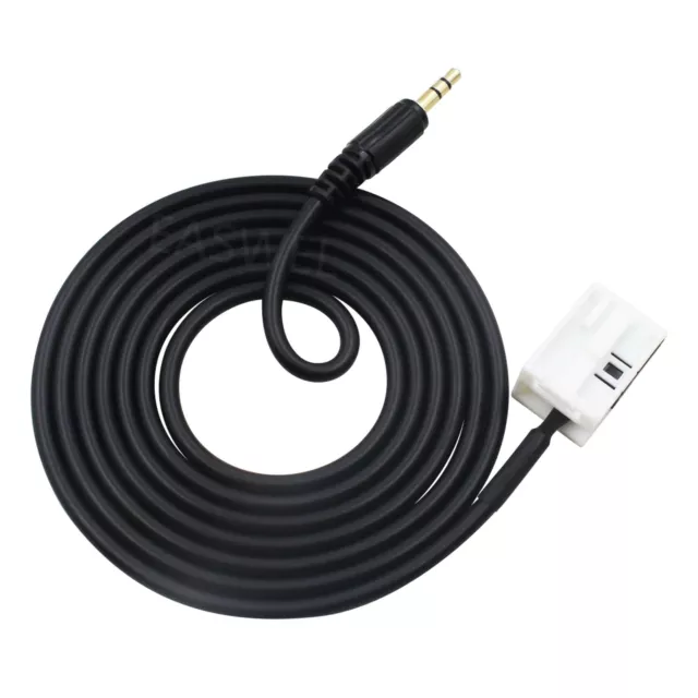 Stereo AUX Cable Audio Input Adapter MP3 3.5MM Fit For Peugeot 307 308 406 407