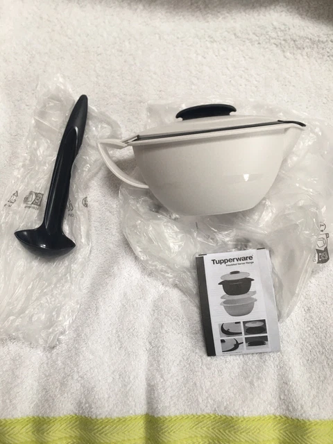 Barski Sauciere Mit Schöpflöffel Aus Glas – Handgefertigt, 21,6 Cm, 354 Ml, Spülmaschinenfest