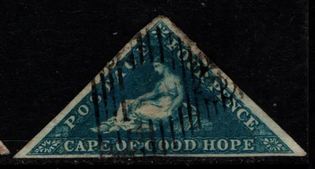 Cape of Good Hope 1863 1864 Four Pence 4d 3 margins SG19 Used