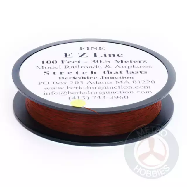 EZ Line 009 Fine 0.25mm x 30.5 Rust Copper Rigging Thread