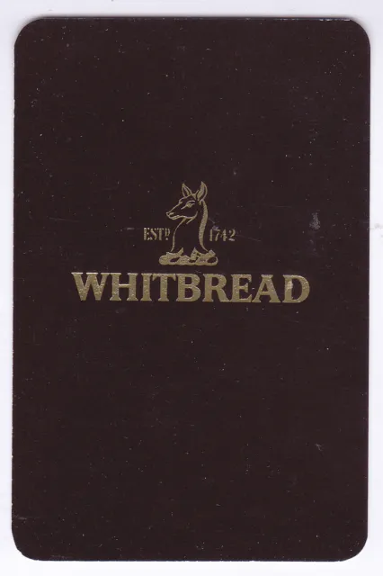 Whitbread Beer,Brewery,Single playing Card