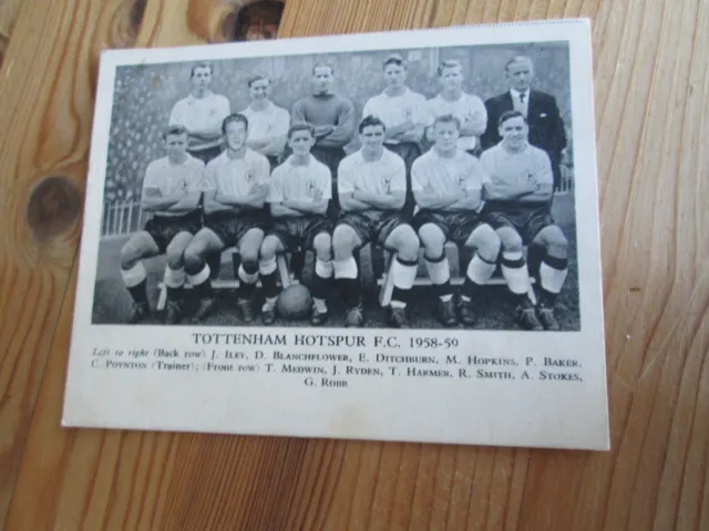 Fleetway - 'Football Teams 1958-59 (Lion)' - Tottenham Hotspur