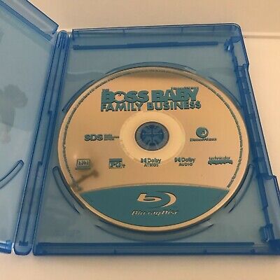 BOSS BABY 2 Family Business Animated Movie Blu-Ray Disc Only (No DVD No