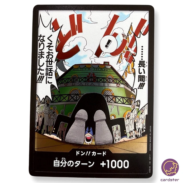One Piece Card Games & Poker DON !! Alternate Art Card – OP03-DON