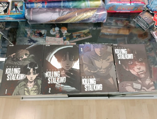 killing stalking nº 1,2 y 3 de koogi milky way - Comprar Comics Manga no  todocoleccion