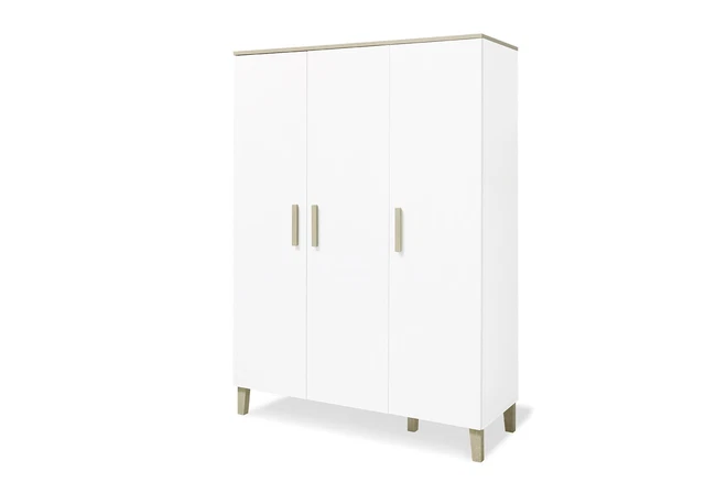 Pinolino Kleiderschrank LUMI (BHT 135x188x56 cm) BHT 135x188x56 cm weiß