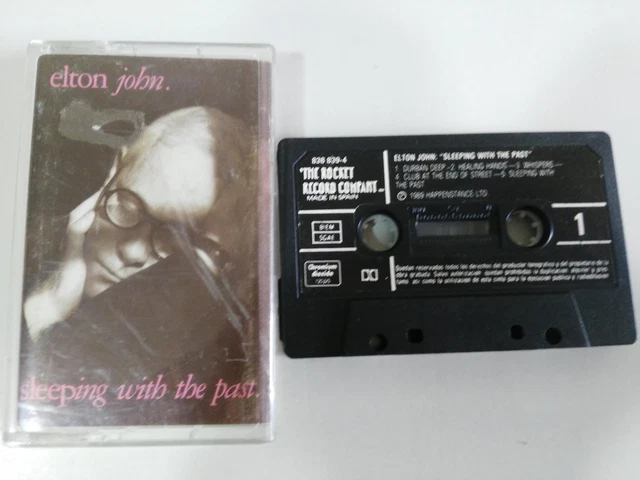 ELTON JOHN SLEEPING With The Past Rocket 1989 Espagne Edi Ruban ...