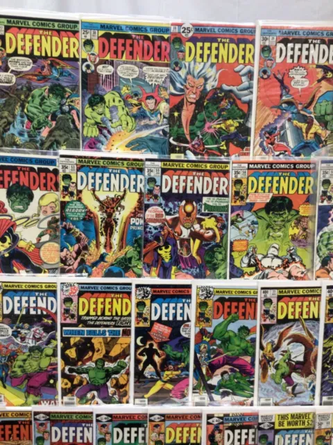 Marvel Comics The Defenders Run Lot 13-162 Missing #’s In Description FN/VF 3