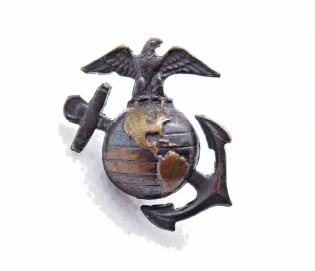 Marines - Eagle, Globe, & Anchor Emblem - Screw Back - Vintage Lapel Pin