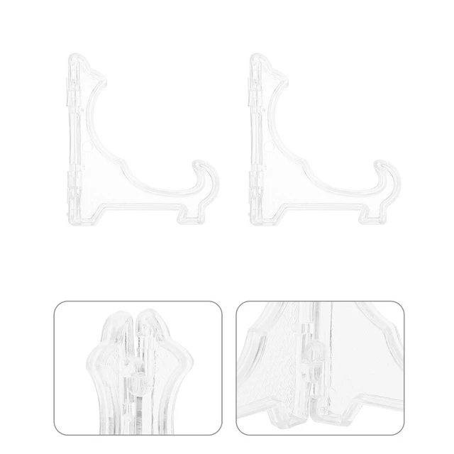 10 pz supporto da tavolo ripiano display trasparente cavalletto la medaglia in giro