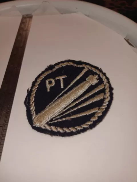 WW2 Vintage US NAVY PT PATCH PATROL TORPEDO BOAT  Original