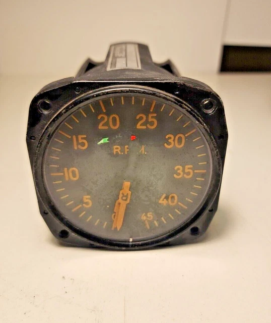 VINTAGE AIRPLANE GAUGE Kollman R.P.M Indicator B11 G 26 17.95 PicClick