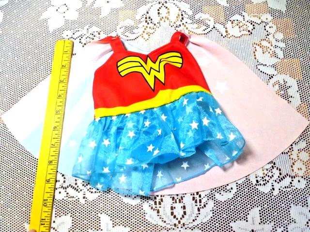 Build a Bear Workshop Wonder woman clothes   dress with cape