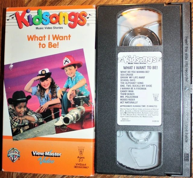 Kidsongs What I Want To Be Vhs KIDSONGS - WHAT I Want to Be (VHS) EUR 3,61 - PicClick DE