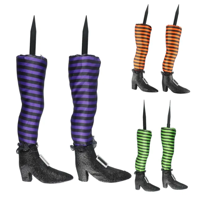 Vibrant Halloween Witch Legs Party Supply Create an Unforgettable Party Setting