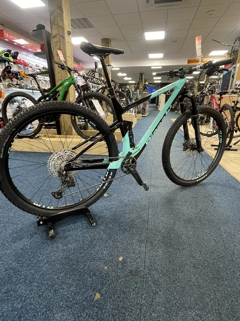 BIANCHI METHANOL CVFS Xc Full Suspension Mountain Bike Large 2 999.99 PicClick UK
