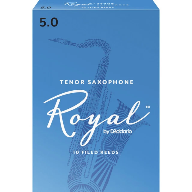 D'Addario RKB1050 - Anches saxophone ténor, force 5.0, boîte de 10