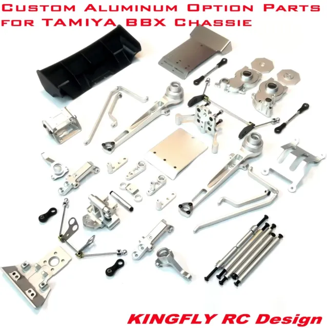 Custom Upgrade-Teile aus Aluminiumlegierung for TAMIYA BBX BB-01 Chassis