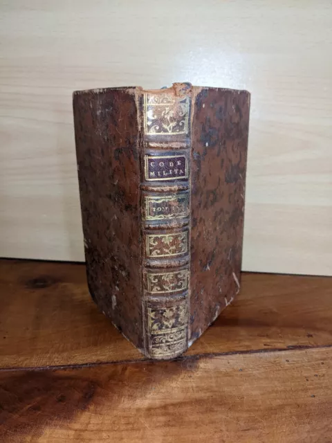 livre ancien - M. De Briquet-Code militaire , tome 4 - 1761