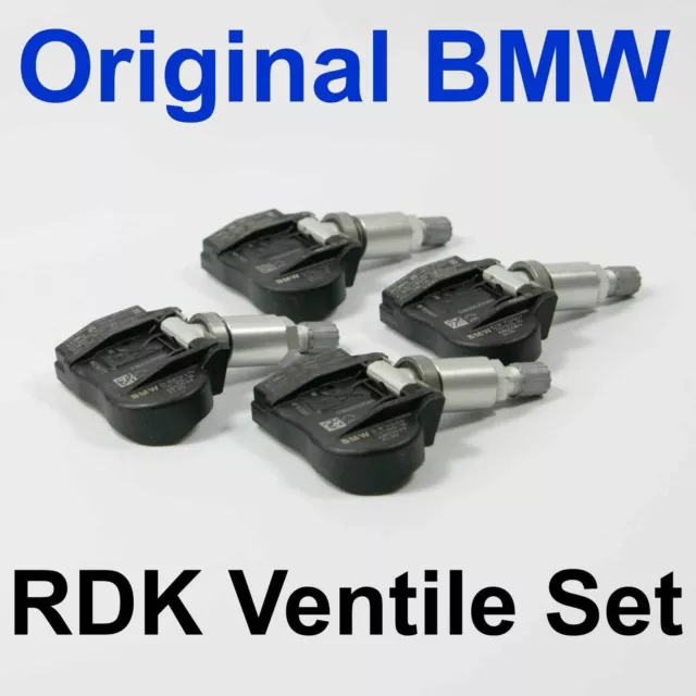 4x Orig. BMW RDK Ventile TPMS Reifendruck Sensoren S180052056 X5 F15 F85