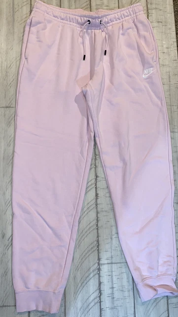 Nike Rally Fleece Jogger Womens Medium Tapered Black Sweat Pants Nike Rally Fleece Jogger Womens Medium Tapered Black Sweat Pants