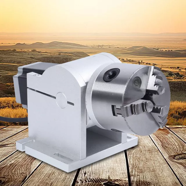 Laser Marking Machine Rotary Axis Attachment Rotating Shaft Engraving Machine US