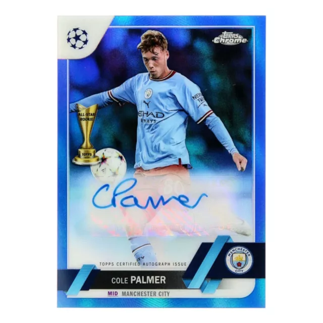 コール・パルマー 2022-23 Topps Chrome UCC Auto Refractor