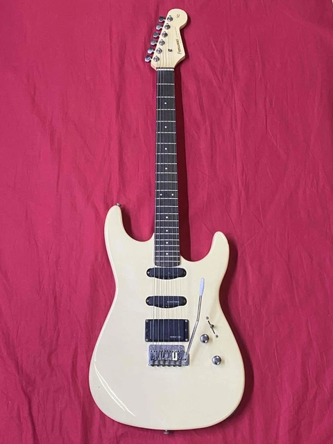FERNANDES LIMITED EDITION STJ-90 Guitar Vintage White From