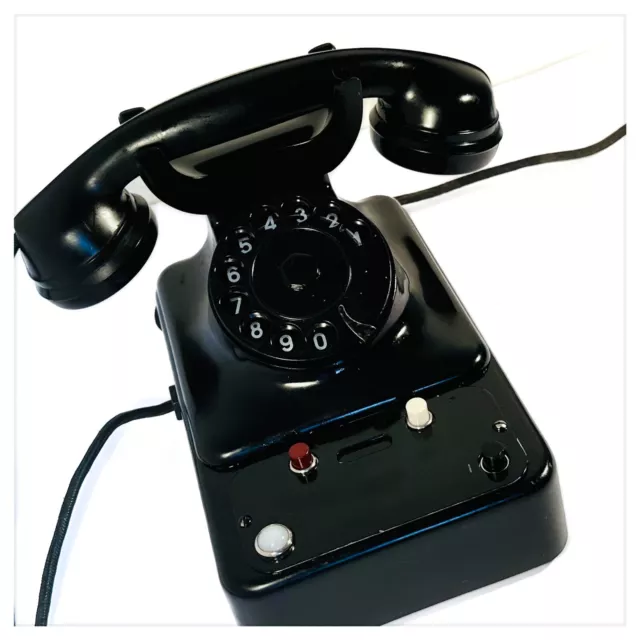 Telefono Centralino da Tavolo a Rotella Vintage SAFNAT MILANO Bachelite Anni ‘50