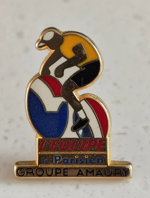 Pin Sport Gymnastique Arthus Bertrand Doré - Vintage