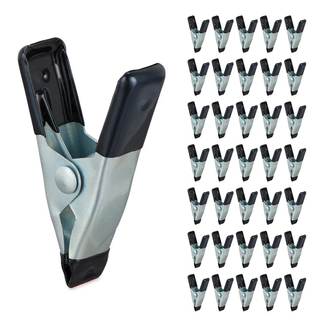 Set 36 morsetti a molla pinze per il fai da te DIY mollette falegname supporti