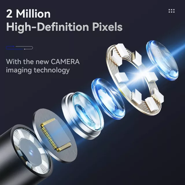 Einzellinse Pipeline -Detektor Millionen HD -Pixel Schutzschaltungen Dauerhaft