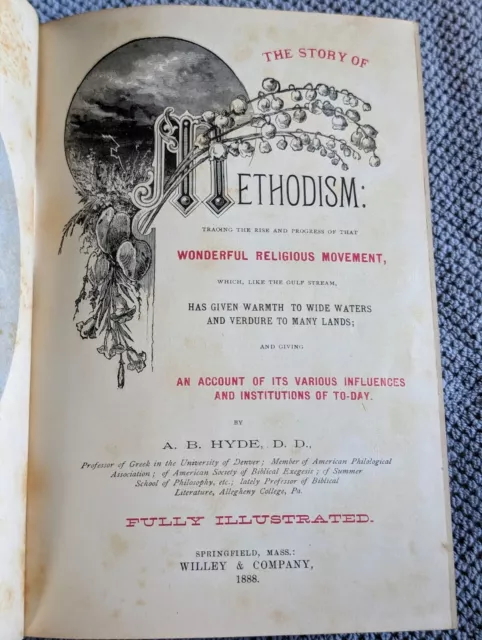 The Story of Methodism 1888