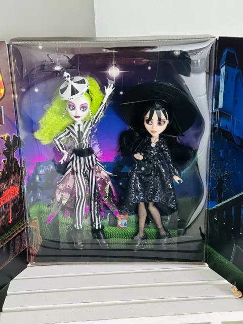 Beetlejuice & Lydia Deetz Monster High Skullector Doll 2-Pack