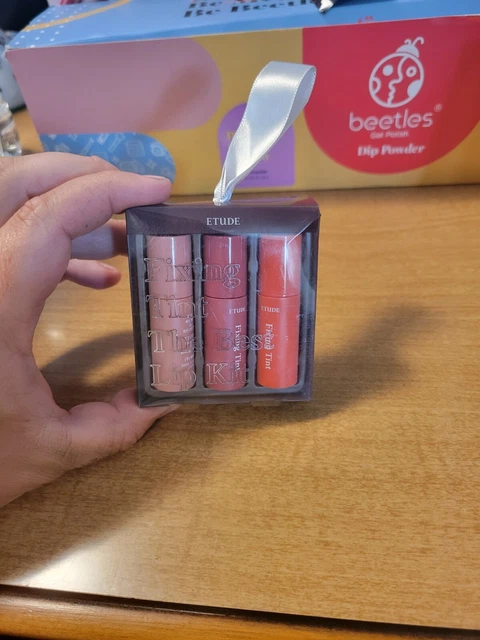 ETUDE Fixing Tint The Best Mini Lip Kit Hydro Matte Tint New Color K-Beauty USA