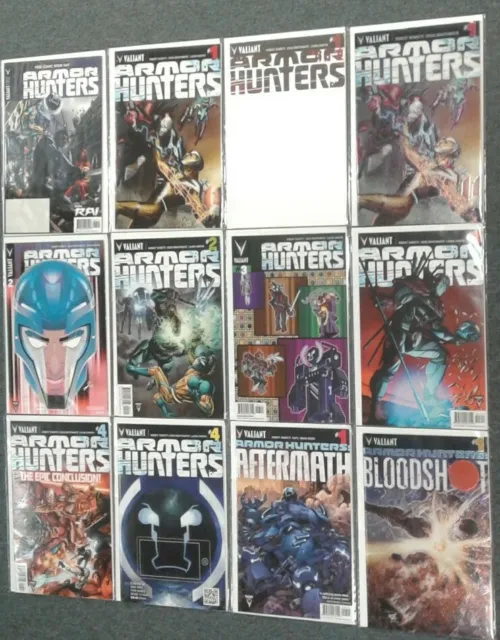 Armor Hunters Complete Lot Set! Valiant Comics 2014 VF-NM 8.0-9.0 or Better!
