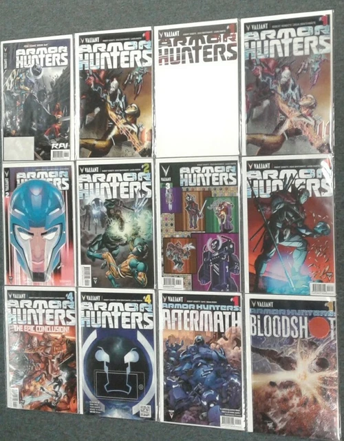 Armor Hunters Complete Lot Set! Valiant Comics 2014 VF-NM 8.0-9.0 or Better!
