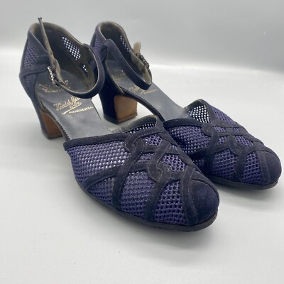 Aldo da Donna Dorothy Zeppa Mulo Tacchi Sandali in Pelle Marrone Cognac Tg UK 3 