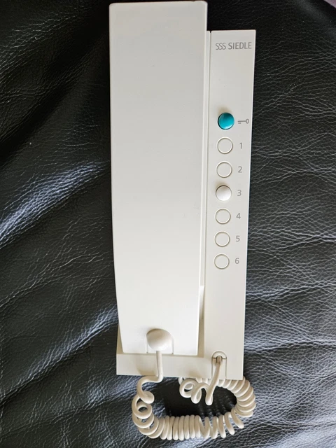 SIEDLE HAUSSPRECHSTELLE HT 611 - 01 ws + Zubehör EUR 52,99 - PicClick DE